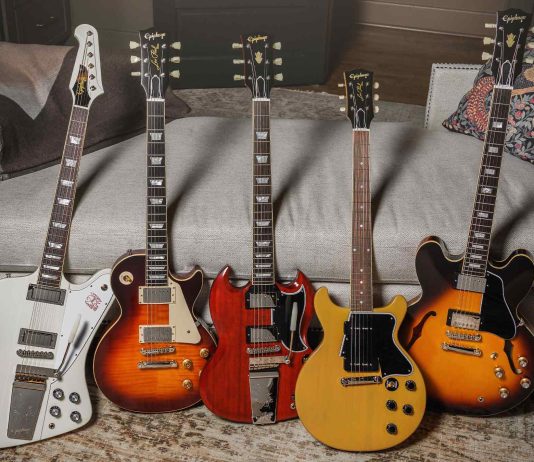 Epiphone, 2025 için yeni ve geliştirilmiş Inspired by Gibson Custom modelleri şimdi doremusic’te!