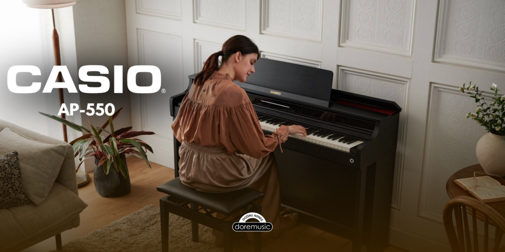 Klasik Mirasın Akıllı Teknolojiyle Buluşması: Casio AP-550 Dijital Piyano İncelemesi