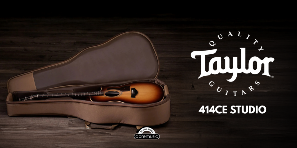 Taylor 414ce Studio Elektro Akustik Gitar İncelemesi: Ton Zenginliği, V-Class Destek ve Stüdyo Standardı