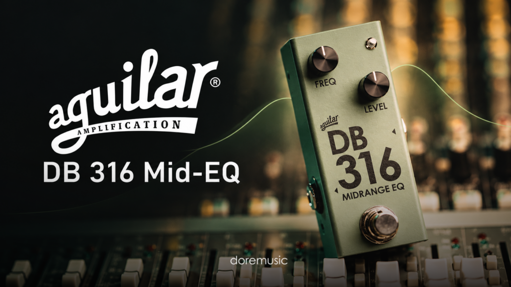 Bas Gitarda Orta Frekans Kontrolü: Aguilar DB 316 Mid-EQ Pedalı İncelemesi
