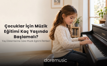 Çocuklar İçin Müzik Eğitimi Kaç Yaşında Başlamalı? Yaş Dönemlerine Göre Müzik Eğitimi Rehberi