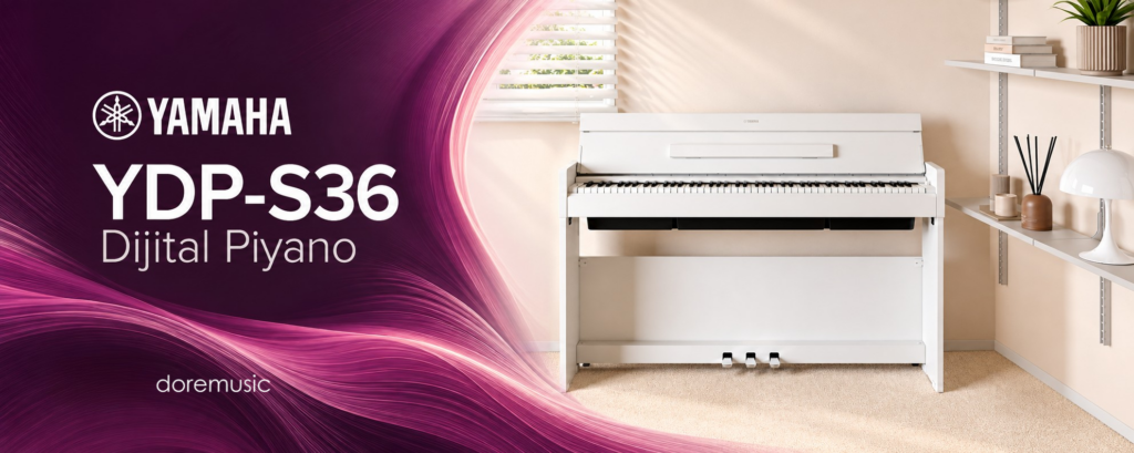 Ev Kullanımında Akustik Dokunuş ve Modern Estetik: Yamaha YDP-S36 Dijital Piyano İncelemesi